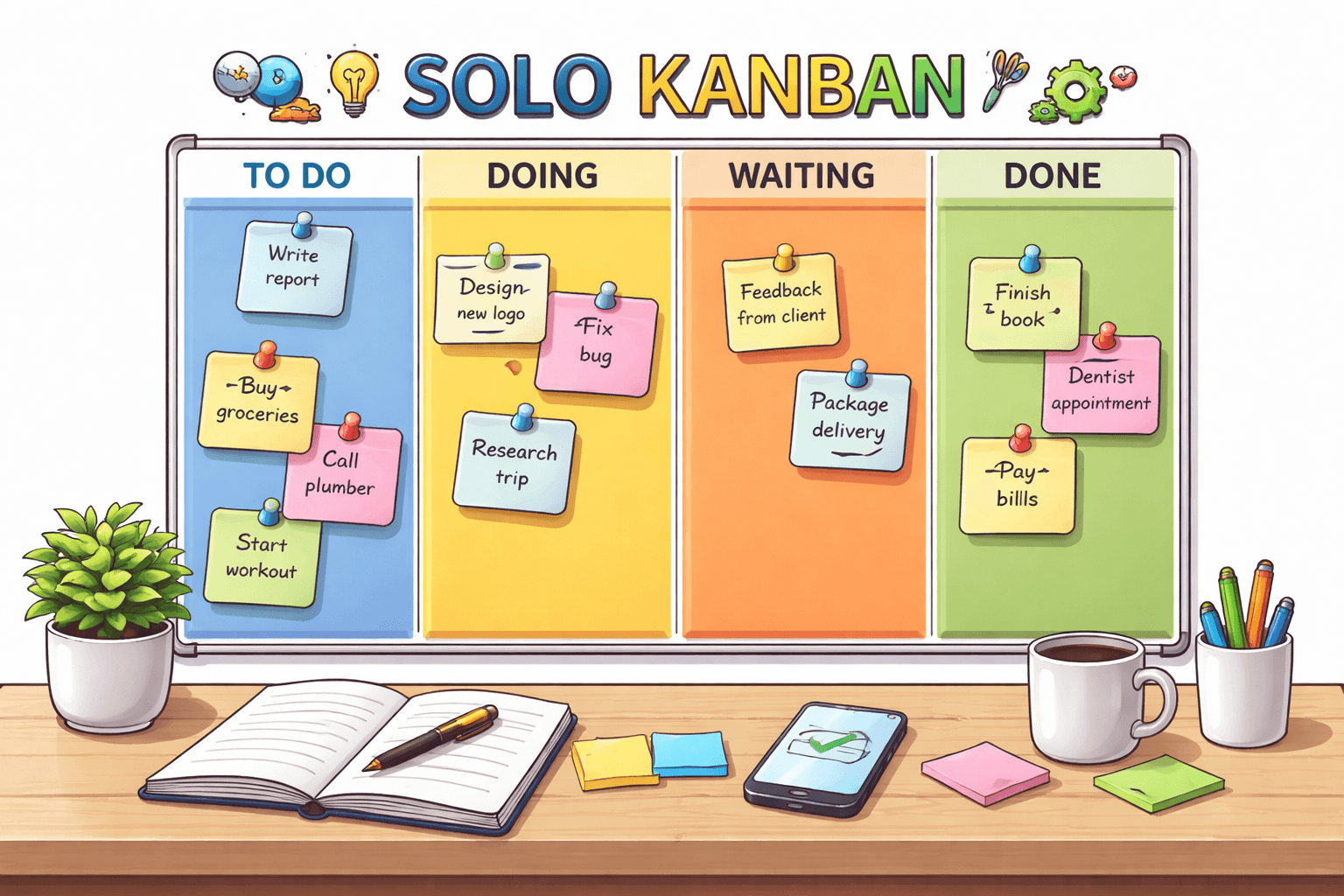 Solo Kanban: A Personal Project Board Built for Focus